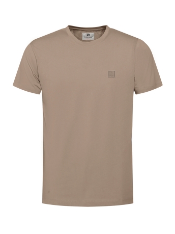 Gabbiano T-shirt PREMIUM T SHIRT MET STRETCH 152713 4445 taupe