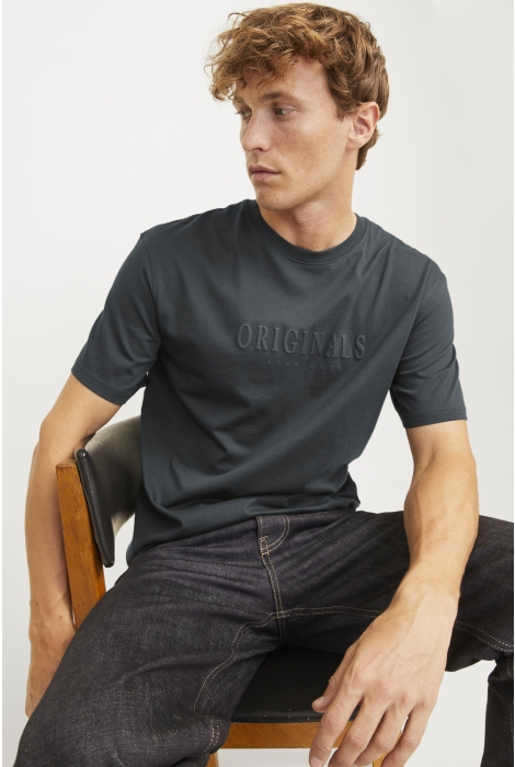 Jack & Jones jorfrederiksberg tee ss crew neck n