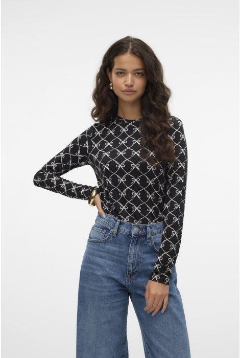 Vero Moda vmalberte cilia ls top box jrs