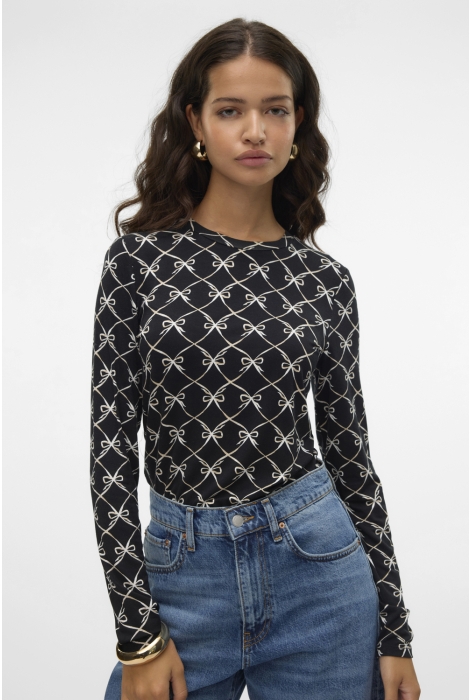 Vero Moda vmalberte cilia ls top box jrs