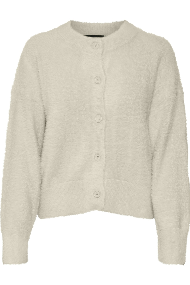 VMALINA LS O-NECK CARDIGAN BOO 10317968 Birch