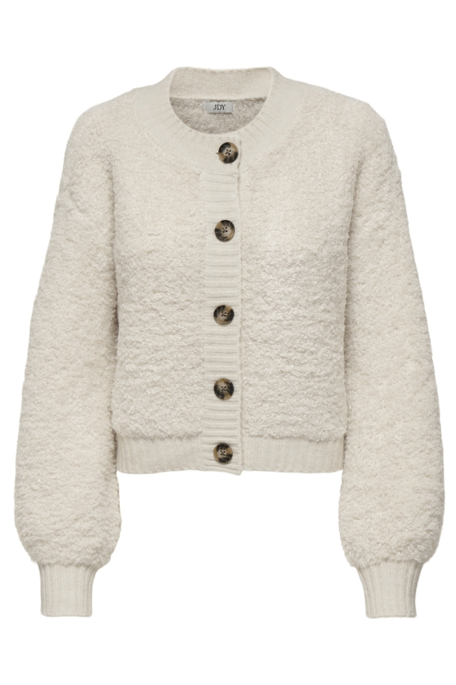 JDYEIRA LIFE L/S O-NECK CARDIGAN KN 15337012 BIRCH