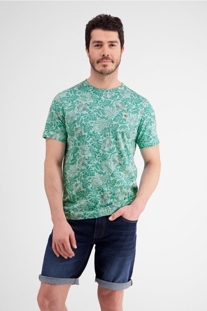 T SHIRT MET BLOEMENPRINT 2453066 410 Iced Mint