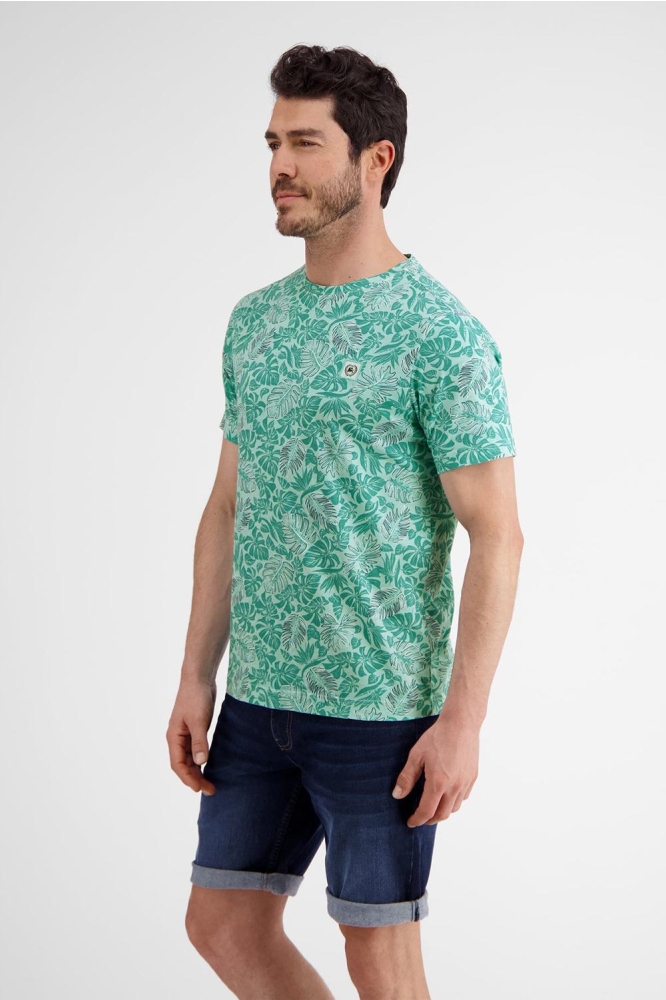 T SHIRT MET BLOEMENPRINT 2453066 410 Iced Mint