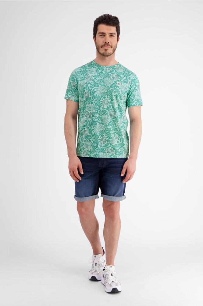 T SHIRT MET BLOEMENPRINT 2453066 410 Iced Mint