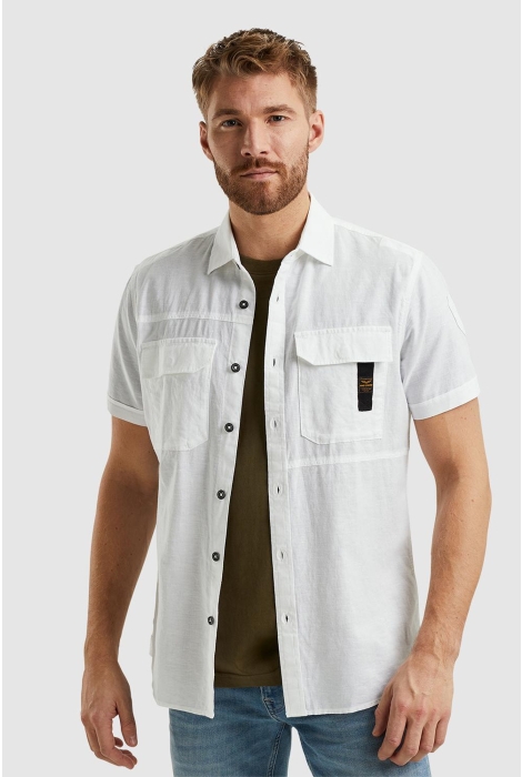 PME legend short sleeve shirt ctn/linen