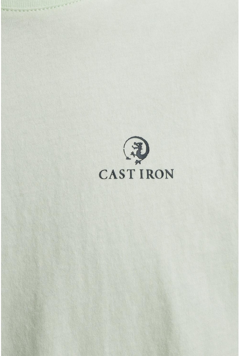 Cast Iron short sleeve r-neck regular fit si