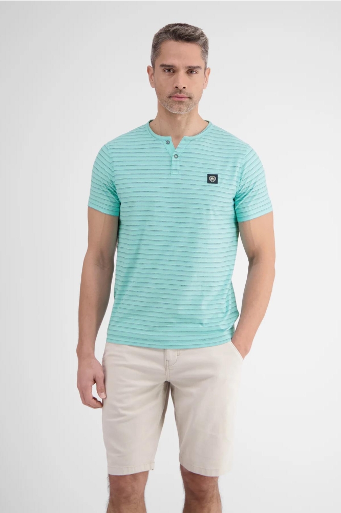 GESTREEPT T SHIRT 2463988 410 Iced Mint