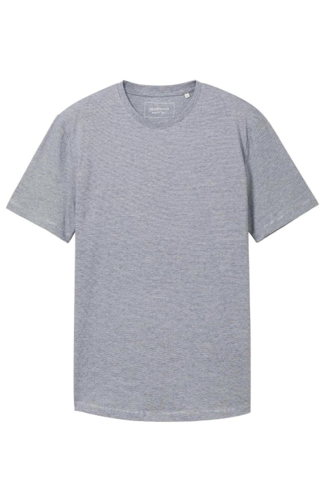 Tom Tailor rounded hem ministripe t-shirt