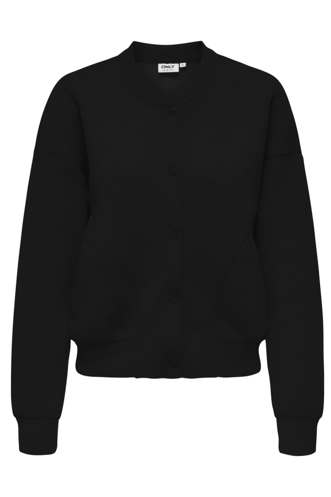 ONLNAOMI L/S BOMBER BOX SWT 15336901 BLACK