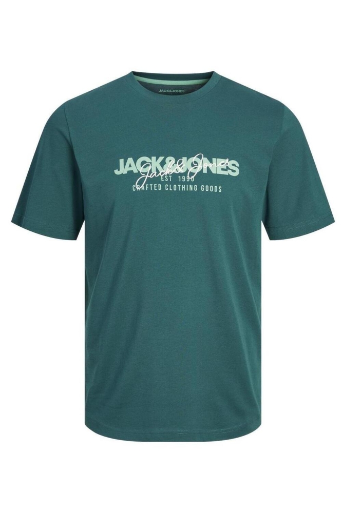 JJALVIS TEE SS CREW NECK 12256803 Deep Teal