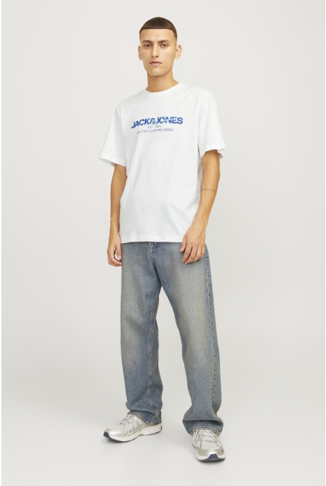 Jack & Jones jjalvis tee ss crew neck