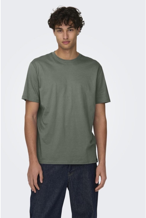 Only & Sons onsmax life ss stitch tee noos