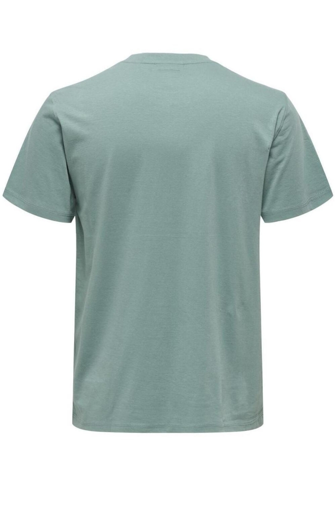 ONSMAX LIFE SS STITCH TEE NOOS 22025208 SMOKE BLUE