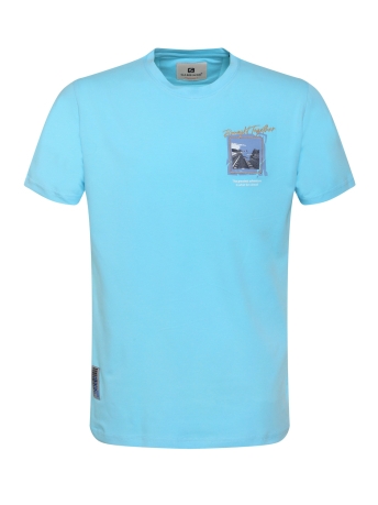 Gabbiano T-shirt T SHIRT MET PRINT 14012 302 blue