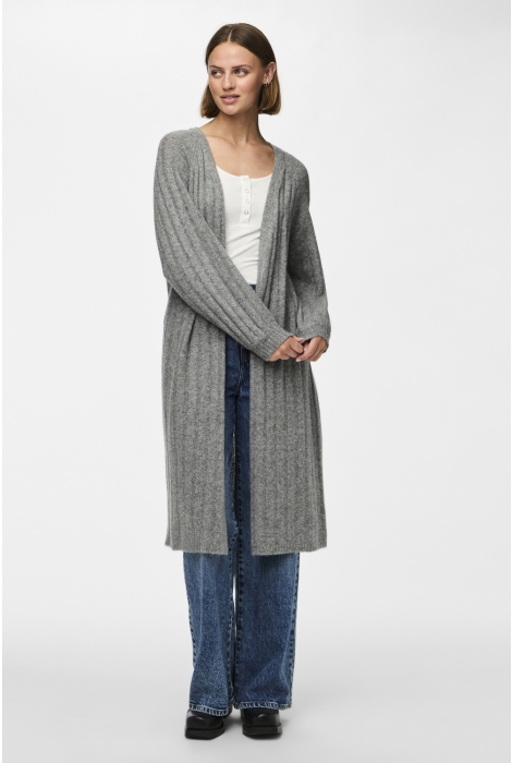 Pieces pcmaggy ls long knit cardigan noos