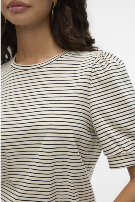 Vero Moda vmkerry 2/4 o-neck stripe top vma