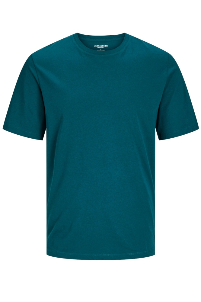 JJEORGANIC BASIC TEE SS O-NECK NOOS 12156101 DEEP TEAL