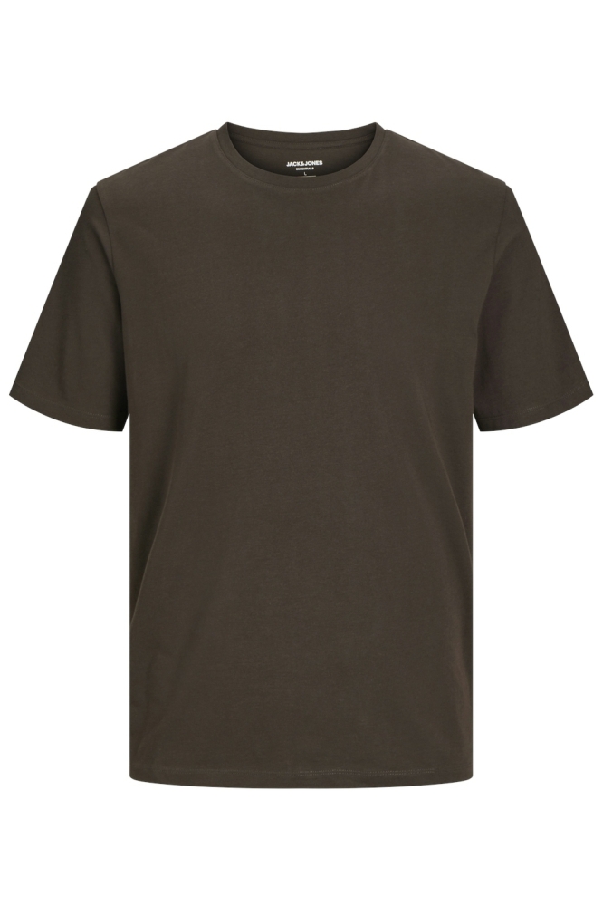 JJEORGANIC BASIC TEE SS O-NECK NOOS 12156101 MULCH