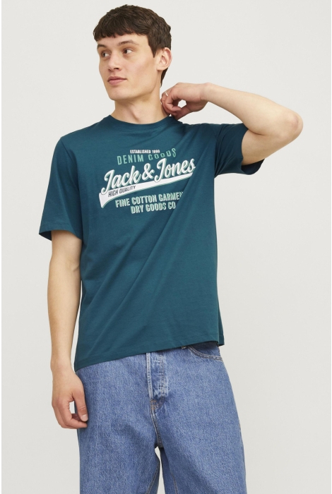 Jack & Jones jjelogo tee ss o-neck 2 col aw24 sn