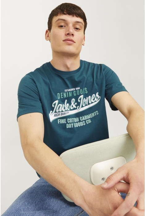 Jack & Jones jjelogo tee ss o-neck 2 col aw24 sn