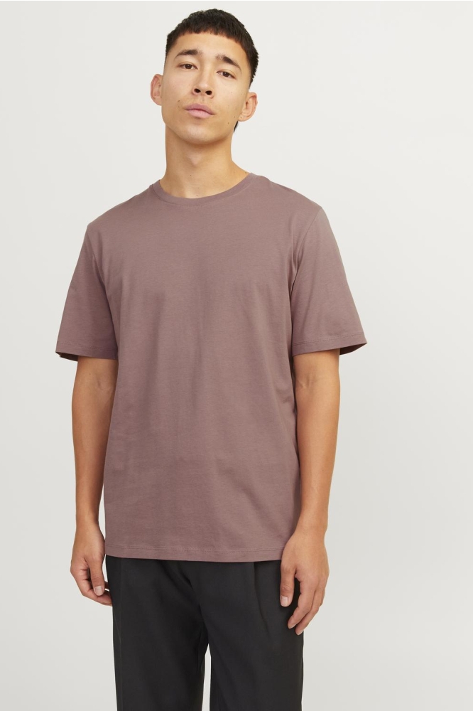 JJEORGANIC BASIC TEE SS O-NECK NOOS 12156101 TWILIGHT MAUVE