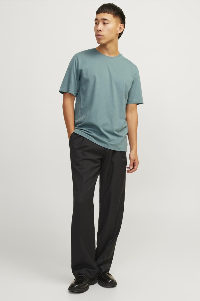 JJEORGANIC BASIC TEE SS O-NECK NOOS 12156101 GOBLIN BLUE