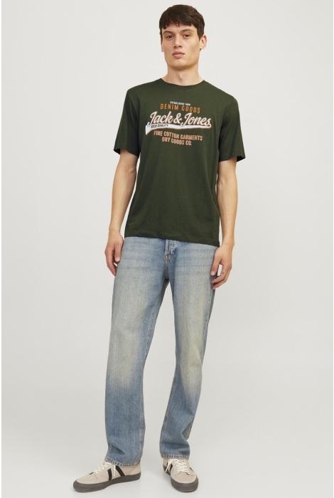 Jack & Jones jjelogo tee ss o-neck 2 col aw24 sn