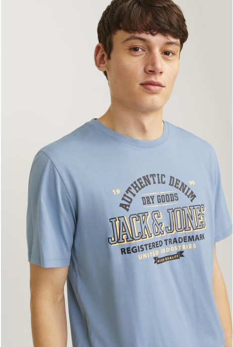 Jack & Jones jjelogo tee ss o-neck 2 col aw24 sn