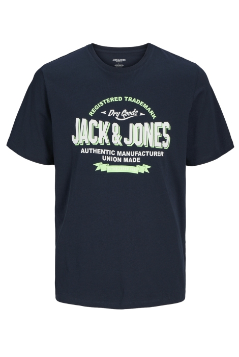 Jack & Jones jjelogo tee ss o-neck 2 col aw24 sn