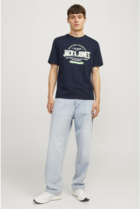 Jack & Jones jjelogo tee ss o-neck 2 col aw24 sn