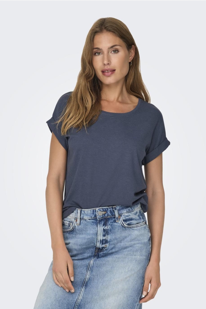 ONLMOSTER S/S O-NECK TOP NOOS JRS 15106662 OMBRE BLUE