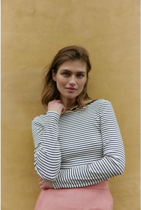 Vero Moda vmchloe stripe ls top ga jrs noos