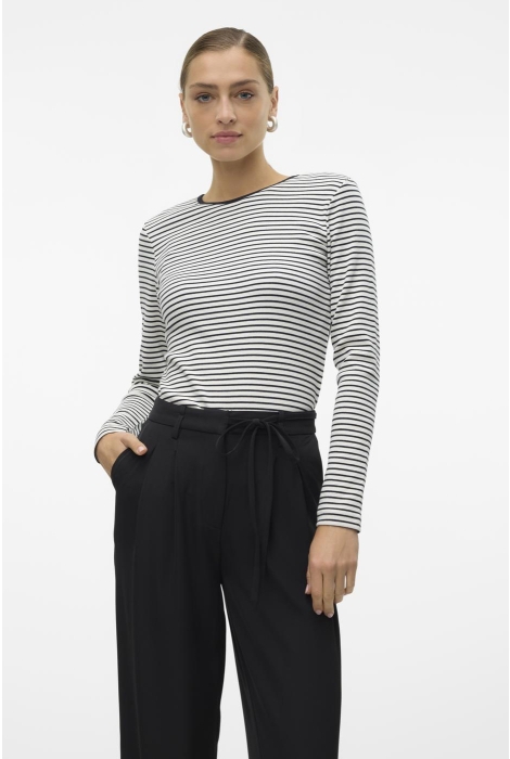 Vero Moda vmchloe stripe ls top ga jrs noos