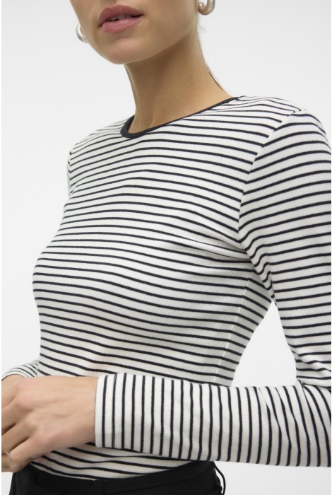 Vero Moda vmchloe stripe ls top ga jrs noos