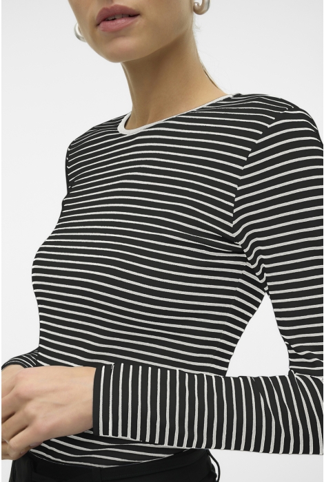 Vero Moda vmchloe stripe ls top ga jrs noos