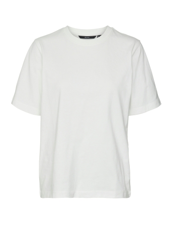 Vero Moda T-shirt VMDEMI SS O-NECK TOP JRS NOOS 10308819 SNOW WHITE