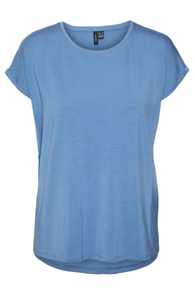 VMAVA PLAIN SS TOP GA JRS NOOS 10284468 Blue Jasper