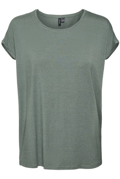 Vero Moda vmlava glitter ss top stripe ga jrs