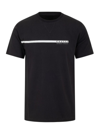 Cruyff T-shirt LINEAR GRAPHIC TEE CA243017 998 Black