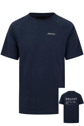 Cruyff T-shirt BACK GRAPHIC RAGLAN CA243021 601 Navy