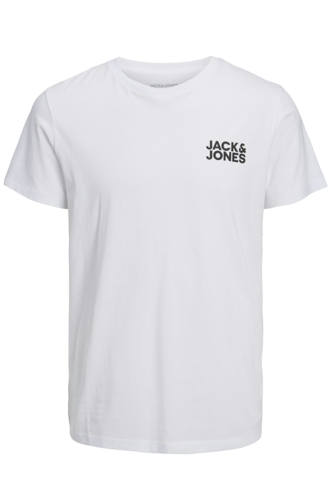 JJECORP LOGO TEE SS O-NECK NOOS 12151955 WHITE/SLIM/SMALL