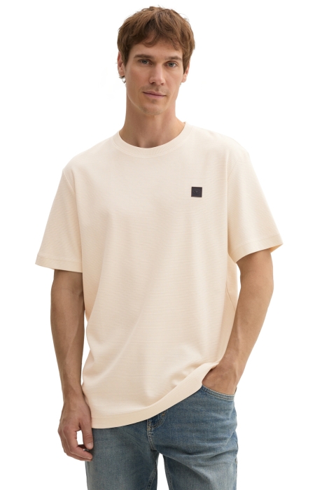 Tom Tailor structured basic t-shirt