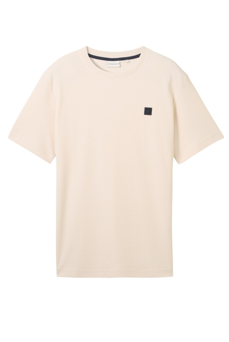 Tom Tailor structured basic t-shirt