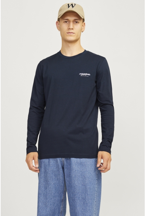 Jack & Jones jjalvis tee ls crew neck