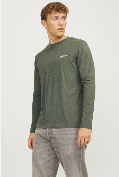 Jack & Jones jjalvis tee ls crew neck