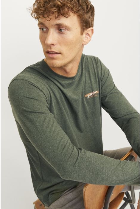 Jack & Jones jjalvis tee ls crew neck