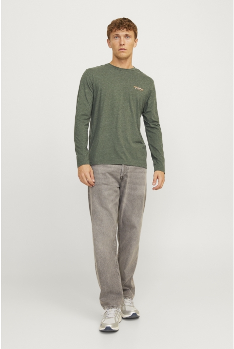 Jack & Jones jjalvis tee ls crew neck