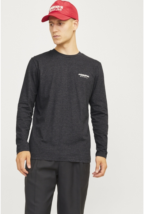 Jack & Jones jjalvis tee ls crew neck