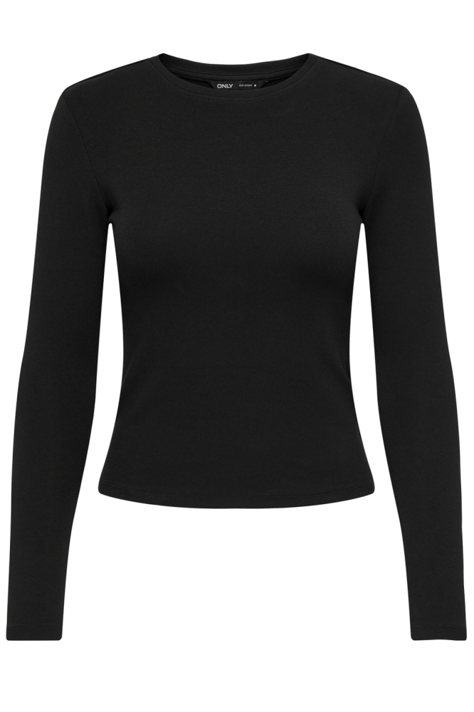 ONLRILEY O-NECK L/S TOP JRS NOOS 15323159 BLACK